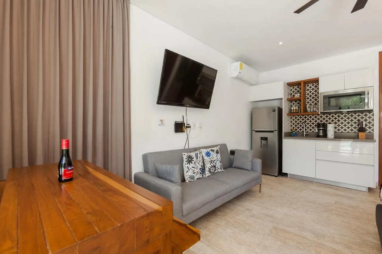 Apartment Ideal Retreat In Tulum, Spa & Gym Free! Central Park Tulum